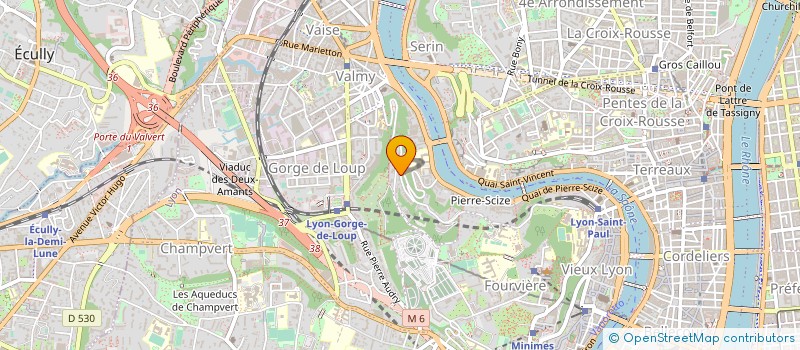 localisation de l'entreprise SCI PIER 1  LYON