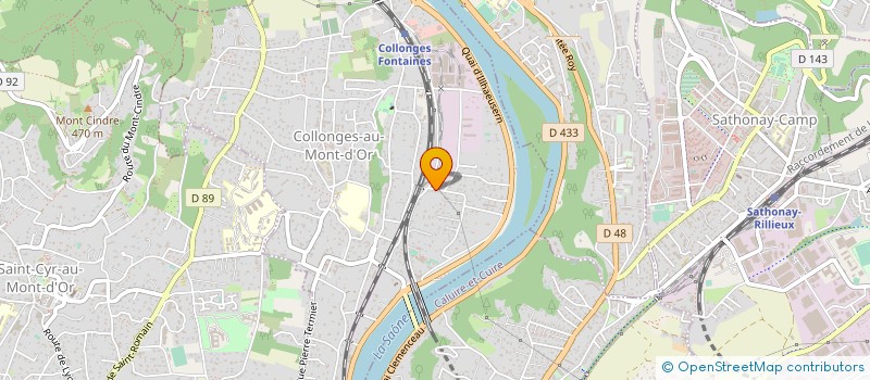 localisation de l'entreprise SCI PIER  COLLONGES-AU-MONT- D OR