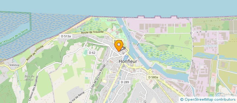 localisation de l'entreprise SCI PIER JEAN à HONFLEUR