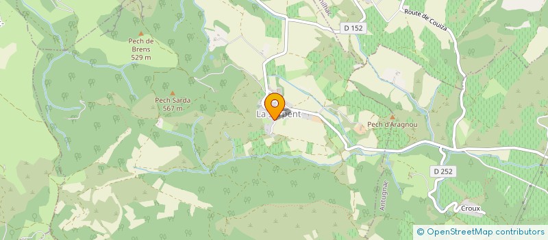 localisation de l'entreprise SCI PIERAL  LA SERPENT