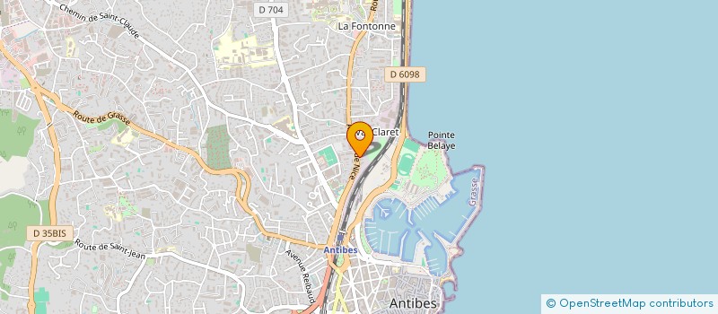 localisation de l'entreprise SCI PIERAN à ANTIBES