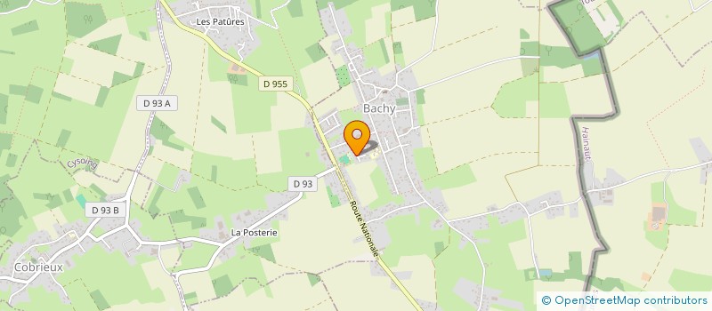 localisation de l'entreprise SCI PIERAND  BACHY