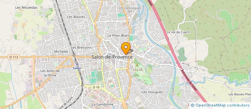 localisation de l'entreprise SCI PIERANE  SALON-DE-PROVENCE