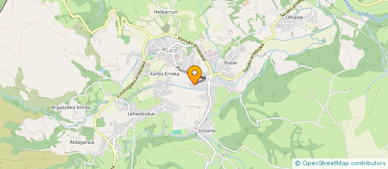 localisation de l'entreprise SCI PIERANTO à SAINT-PEE-SUR-NIVELLE