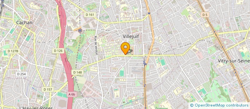 localisation de l'entreprise SCI PIERANY à VILLEJUIF