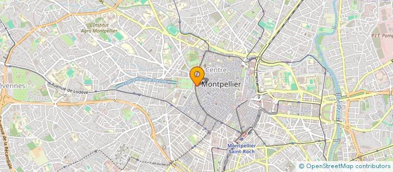 localisation de l'entreprise SCI PIERAX à MONTPELLIER