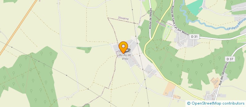 localisation de l'entreprise SCI PIERCAT  SAINT-CYR-SUR-MORIN