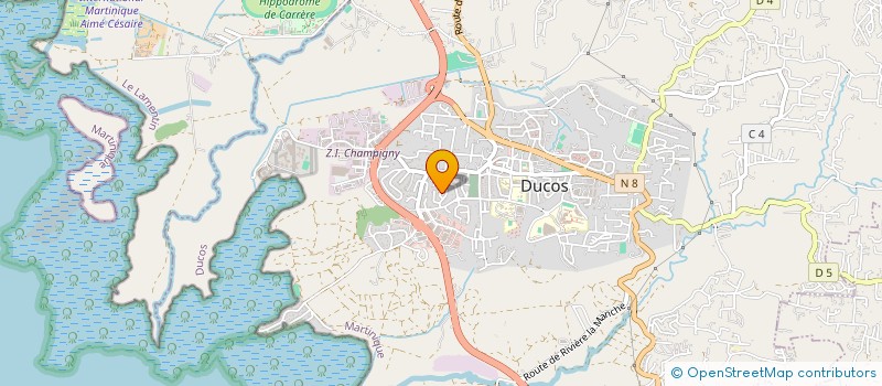 localisation de l'entreprise SCI PIERCAYOU à DUCOS
