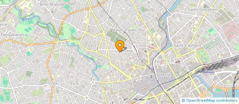 localisation de l'entreprise SCI PIERDAS à NANTES