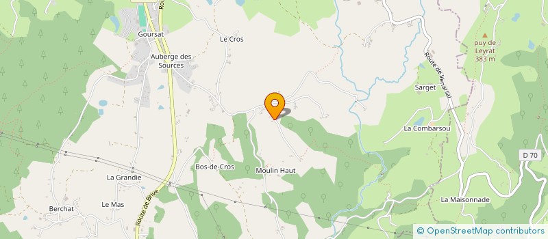 localisation de l'entreprise SCI PIERELEN  SAINTE-FEREOLE