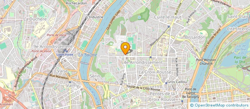 localisation de l'entreprise SCI PIERFLO  LYON