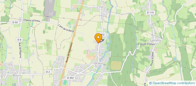 localisation de l'entreprise SCI PIERFRAN  ORLEIX