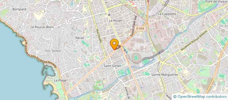 localisation de l'entreprise SCI PIERGIL à MARSEILLE
