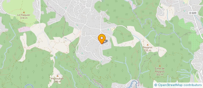 localisation de l'entreprise SCI PIERGIL  PEYMEINADE