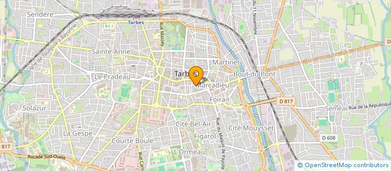 localisation de l'entreprise SCI PIERIC  TARBES