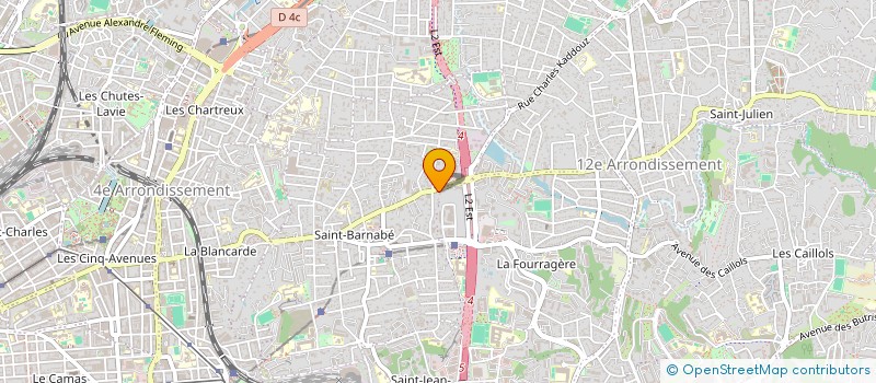 localisation de l'entreprise SCI PIERIMO à MARSEILLE