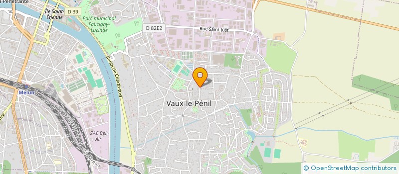 localisation de l'entreprise SCI PIERLI à VAUX-LE-PENIL