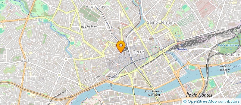 localisation de l'entreprise SCI PIERLOU à NANTES
