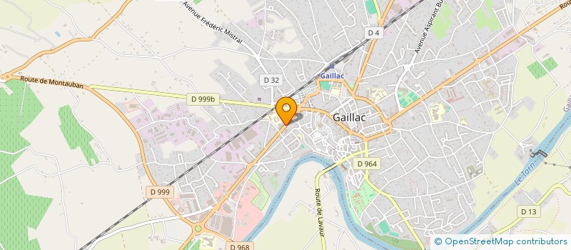 localisation de l'entreprise SCI PIERLOU à GAILLAC