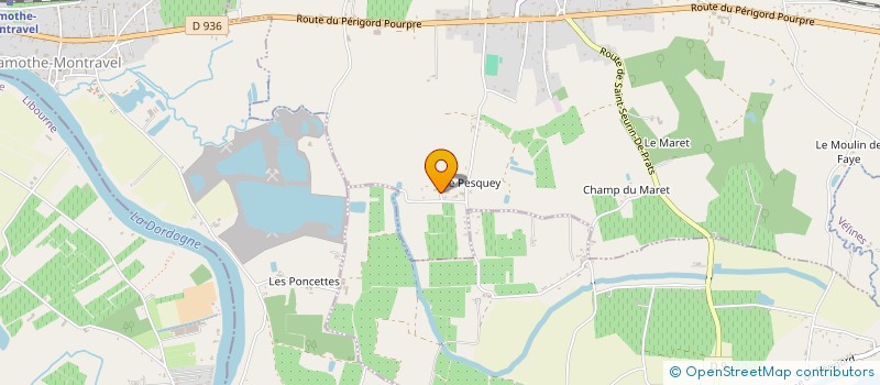 localisation de l'entreprise SCI PIERNAUD à VELINES