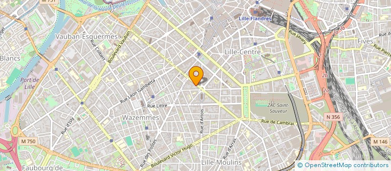 localisation de l'entreprise SCI PIERNORD à LILLE