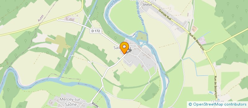 localisation de l'entreprise SCI PIERODE  SAVOYEUX