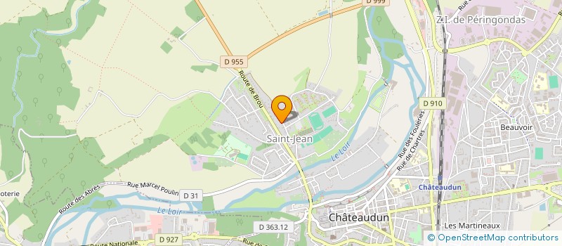 localisation de l'entreprise SCI PIEROM à CHATEAUDUN