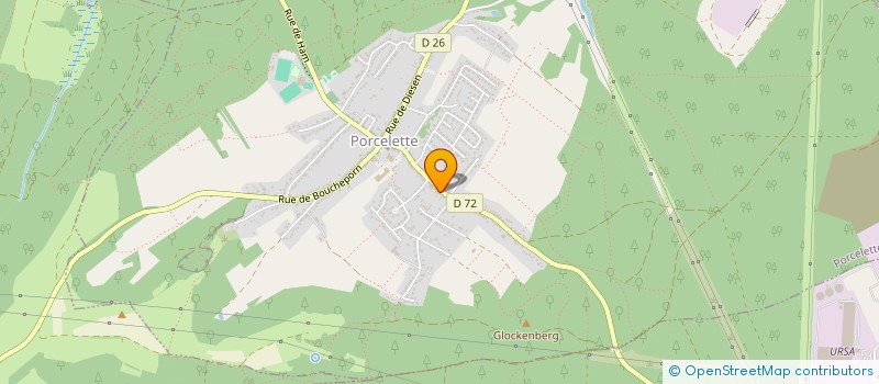 localisation de l'entreprise SCI PIEROPAN MOSELLE  PORCELETTE