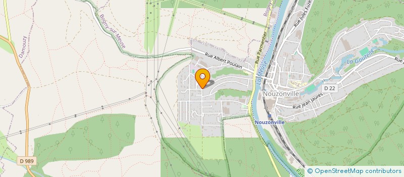 localisation de l'entreprise SCI PIERQUIN  NOUZONVILLE