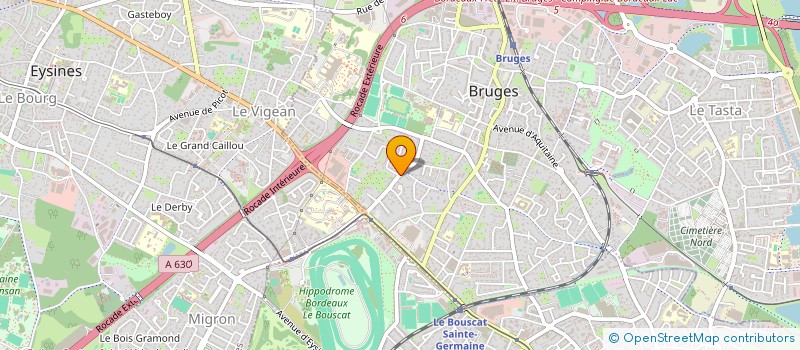 localisation de l'entreprise SCI PIERR'OCEAN  BRUGES