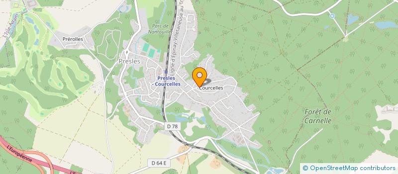 localisation de l'entreprise SCI PIERRA à PRESLES