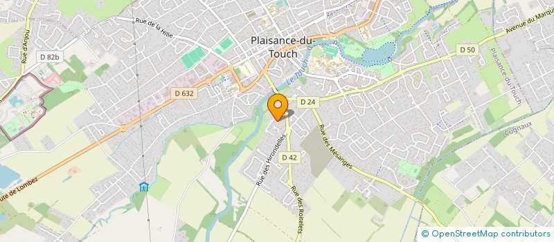 localisation de l'entreprise SCI PIERRA BUXIDO  PLAISANCE-DU-TOUCH