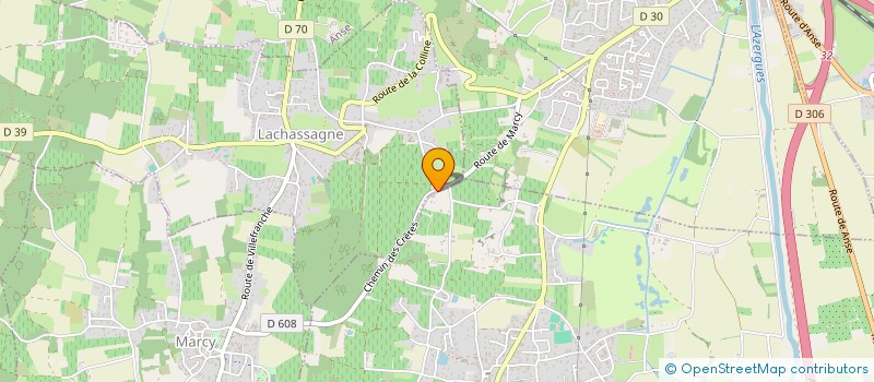 localisation de l'entreprise SCI PIERRA MENTA  LUCENAY