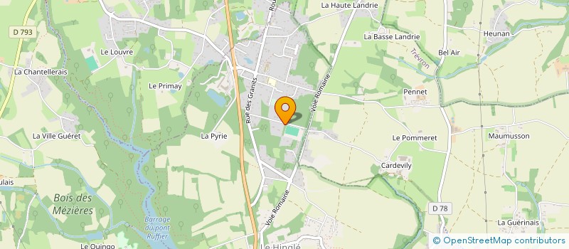 localisation de l'entreprise SCI PIERRA MENTA  LE HINGLE