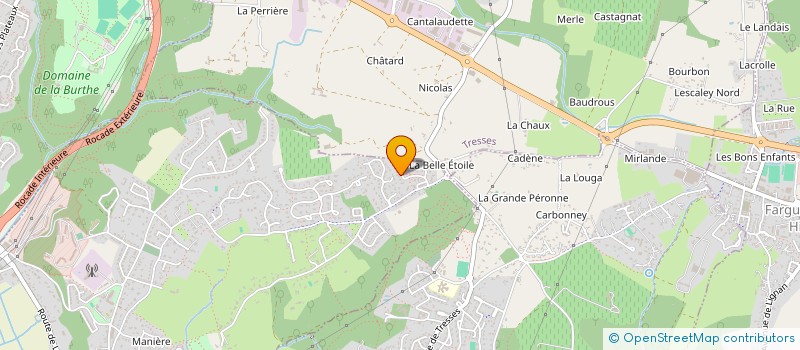 localisation de l'entreprise SCI PIERRALUNA  BOULIAC