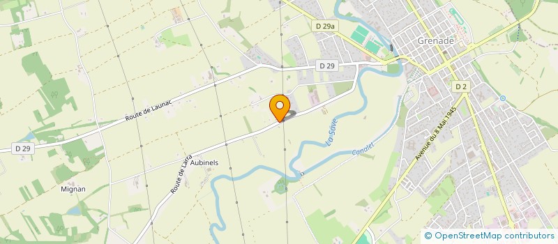 localisation de l'entreprise SCI PIERRAN  GRENADE