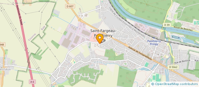 localisation de l'entreprise SCI PIERRE  SAINT-FARGEAU-PONTHIERRY