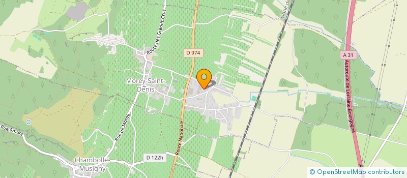 localisation de l'entreprise SCI PIERRE  MOREY-SAINT-DENIS