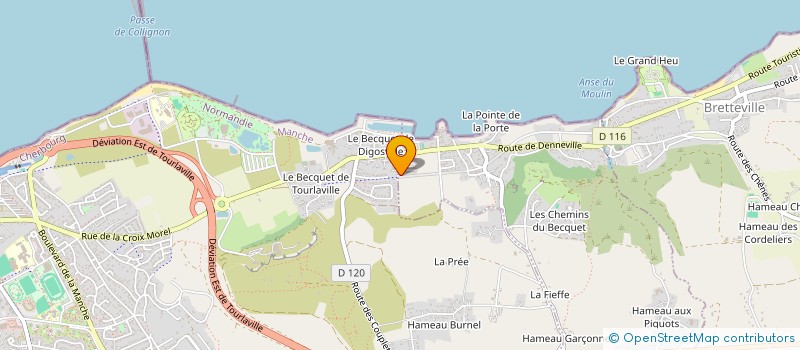 localisation de l'entreprise SCI PIERRE  DIGOSVILLE