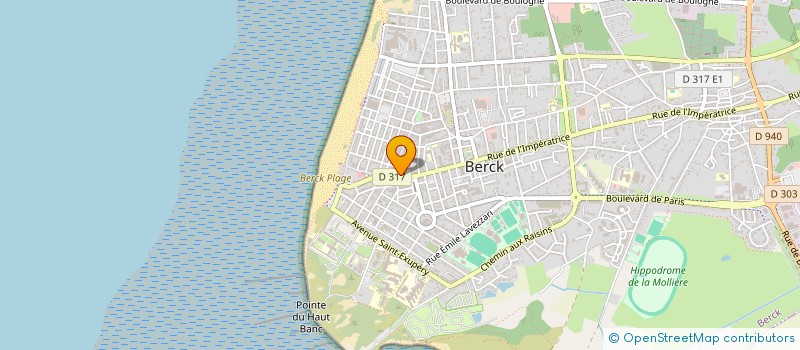 localisation de l'entreprise SCI PIERRE  BERCK