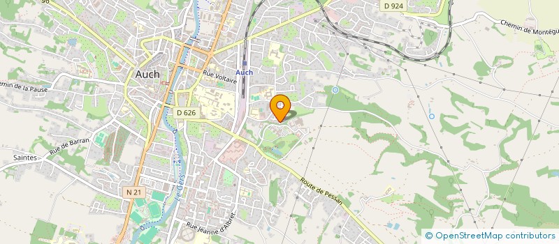 localisation de l'entreprise SCI PIERRE  AUCH