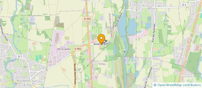 localisation de l'entreprise SCI PIERRE  BORDERES-SUR-L'ECHEZ