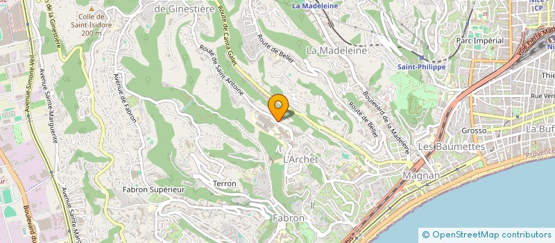 localisation de l'entreprise SCI PIERRE  NICE