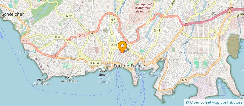 localisation de l'entreprise SCI PIERRE à FORT-DE-FRANCE