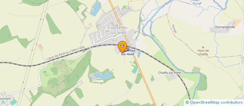 localisation de l'entreprise SCI PIERRE  COURCELLES-SUR-NIED