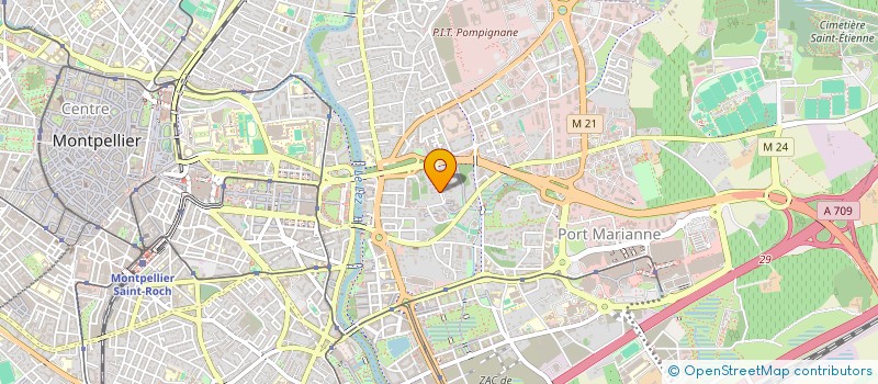 localisation de l'entreprise SCI PIERRE à MONTPELLIER