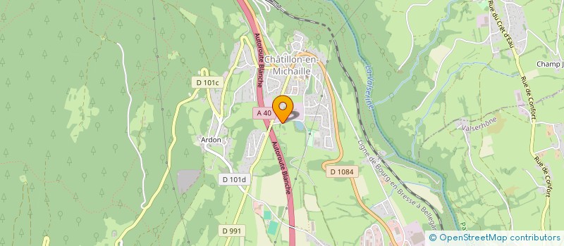 localisation de l'entreprise SCI PIERRE A LOUVERAT à VALSERHONE