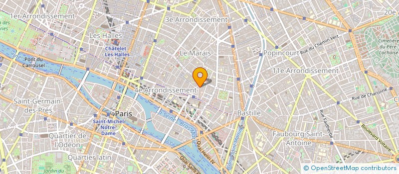 localisation de l'entreprise SCI PIERRE ANTOINE  PARIS