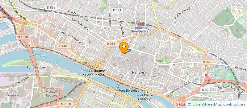 localisation de l'entreprise SCI  PIERRE BELLET  ROUEN