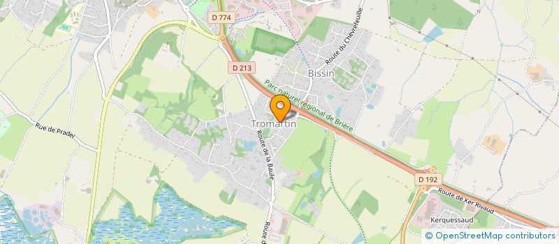 localisation de l'entreprise SCI PIERRE BLANCHE  GUERANDE